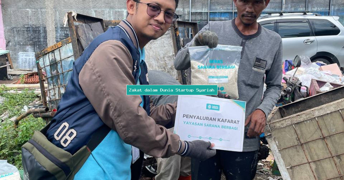 Zakat dalam Dunia Startup Syariah